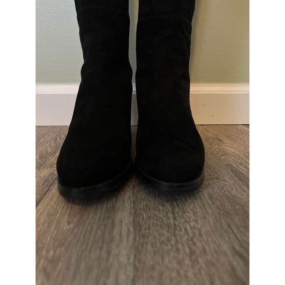 Stuart Weitzman LowJack Suede Over The Knee Boots Size 8 - Picture 5 of 11